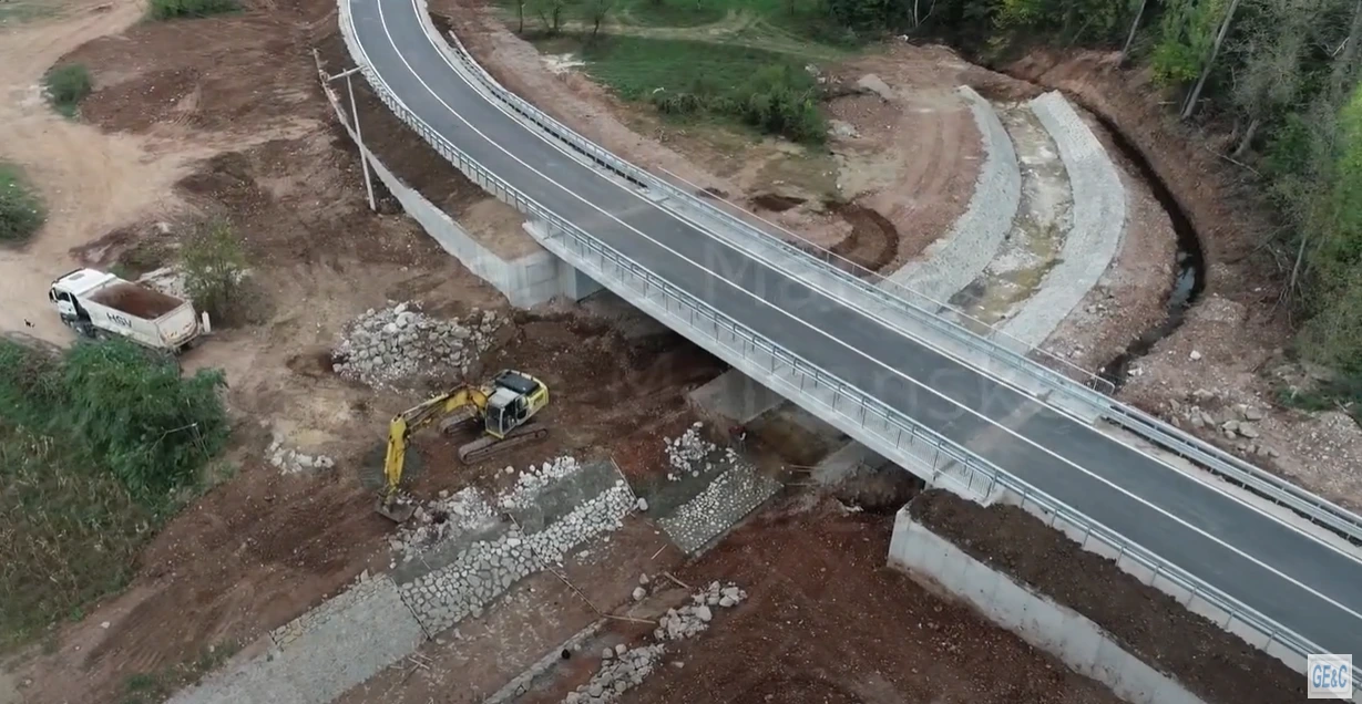 Petlja Malča-most preko Malčanske reke